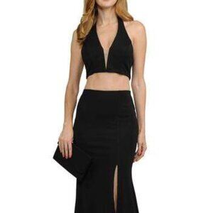 Poly USA 8128 Prom Dress Black size M